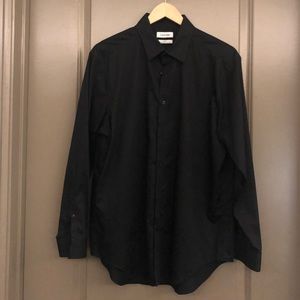 Calvin Klein Slim Fit Button Down Dress Shirt